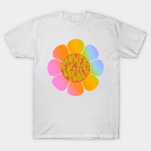 Flower power - rainbow flower T-Shirt